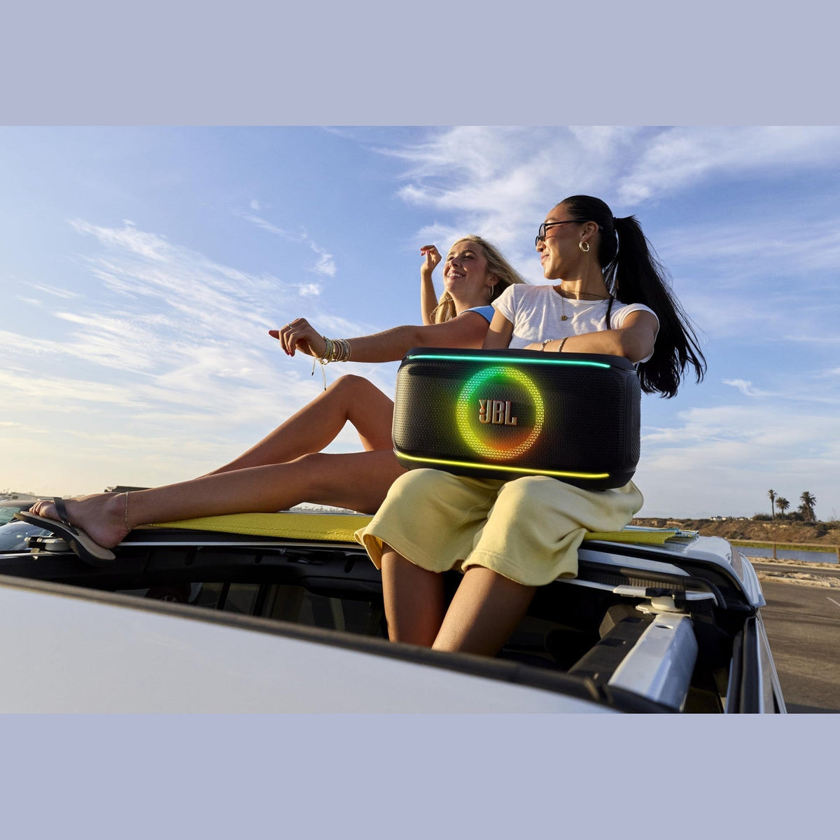 JBL PartyBox On-The-Go 2 - Portable Party Speaker (Black)