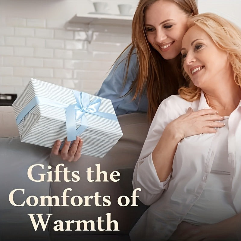 Heated Hip Massager with USB Electric Heat & Vibration – Compression Hip Groin Thigh Support Wrap for Spine & Anti-Cold Warmth