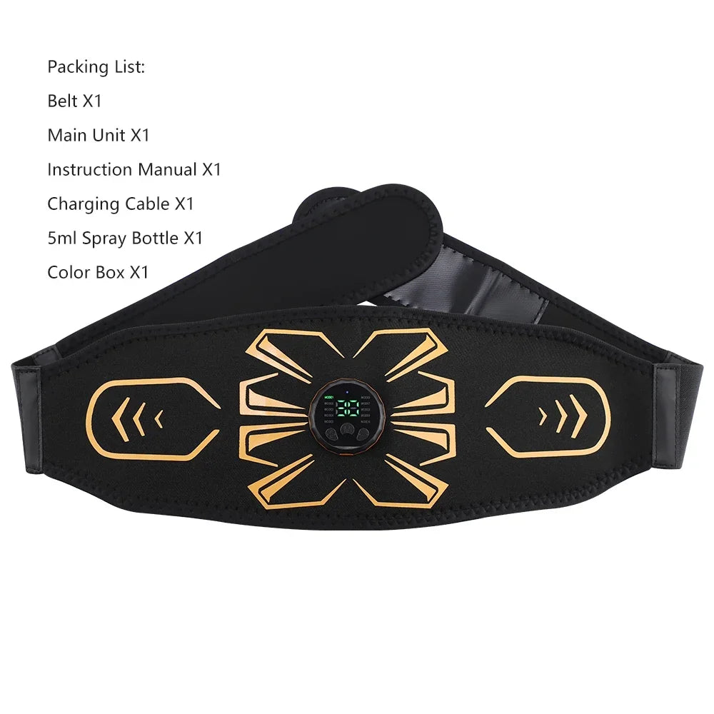 Hailicare EMS Abdominal Toning Belt – 10 Modes, 30 Levels